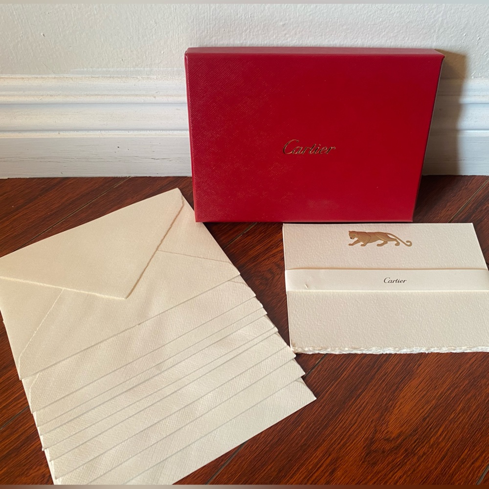 Cartier Stationary Set